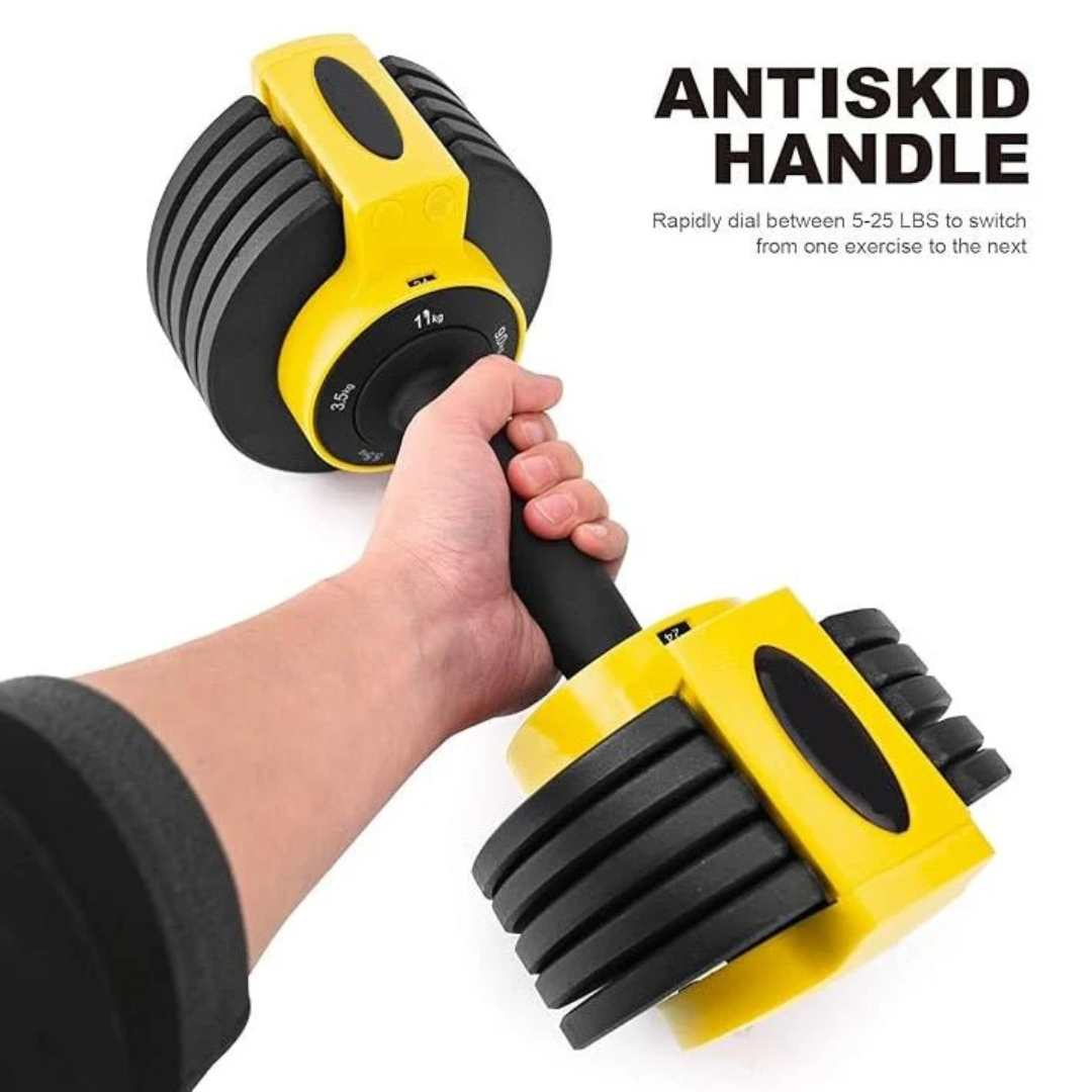 Compact Adjustable Dumbbell