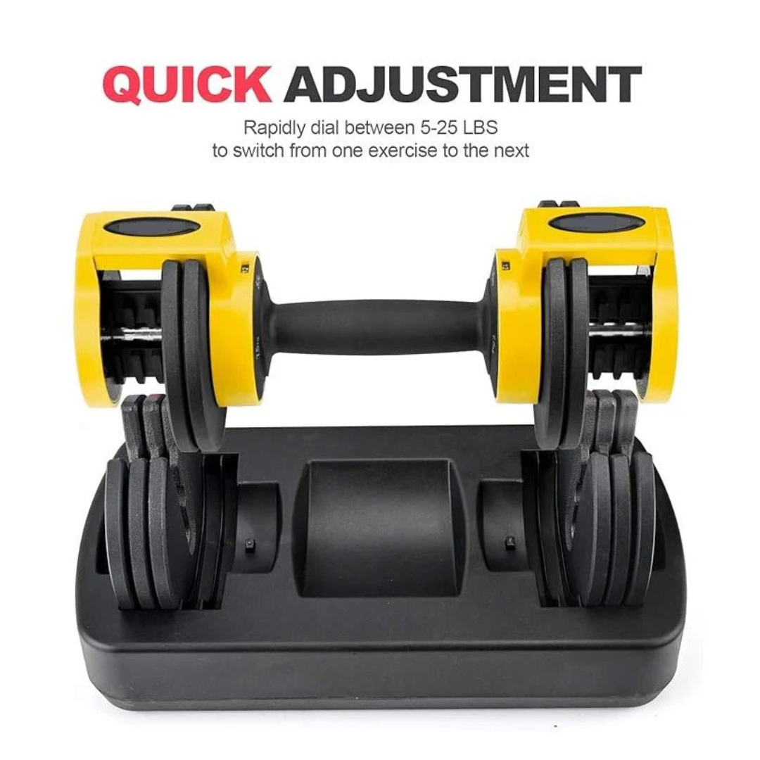 Compact Adjustable Dumbbell